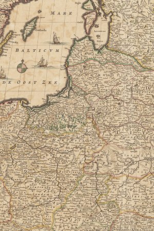 Frederik de Wit (1630 Gouda - 1706 Amsterdam), Map of Poland and Lithuania (