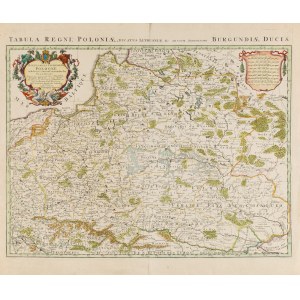 Johannes Covens (1697-1774) Cornelis Mortier (1699-1783), Carta della Repubblica (Estats de la Couronne de Pologne subdivise's...), 1696