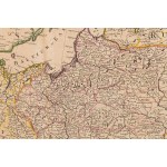Herman Moll (1654 - 1732 Londyn), Mapa Rosji, Polski, Chanatu Krymskiego i Morza Czarnego, 1716