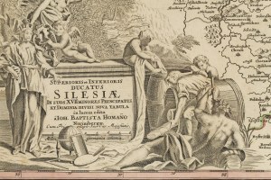 Johann Baptist Homann (1663 - 1724 ), Map of Silesia (