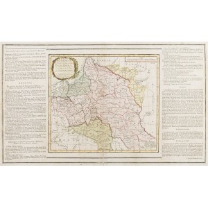 Louis Brion de la Tour (1743 - 1803), Mapa Polski i Litwy (Etats de Pologne et de Lithuanie…), 1766