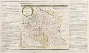 Louis Brion de la Tour (1743 - 1803), Map of Poland and Lithuania (