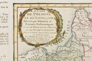 Louis Brion de la Tour (1743 - 1803), Map of Poland and Lithuania (