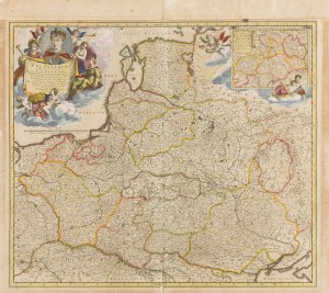 Johann Baptist Homann (1663 - 1724 ), Map of the lands of the Republic (