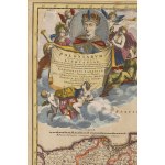 Johann Baptist Homann (1663 - 1724 ), Map of the lands of the Republic ("Hanc Regni Poloniarum Magnique Ducatus Lithuaniae..."), ca. 1705