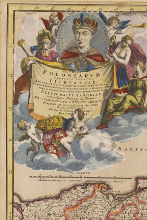 Johann Baptist Homann (1663 - 1724 ), Map of the lands of the Republic (