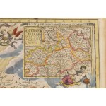 Johann Baptist Homann (1663 - 1724 ), Mapa ziem Rzeczpospolitej (Hanc Regni Poloniarum Magnique Ducatus Lithuaniae...), około 1705