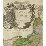 Johann Baptist Homann (1663 - 1724 ), Carta del Commonwealth polacco-lituano e della Prussia, dopo il 1715