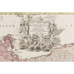 Johann Baptist Homann (1663 - 1724 ), Carta del Ducato di Pomerania e Brandeburgo (Tabula Marchionatus Brandenburgici et Ducatus Pomeraniae...), prima del 1715