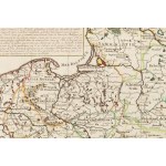 Henri Abraham Châtelain (1684 Paryż - 1743 Amsterdam), Mapa Rzeczypospolitej z podziałem na palatynaty (Nouvelle carte du Royaume de Pologne, divisee selon ses palatinats…), 1720