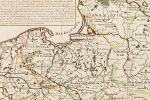 Henri Abraham Châtelain (1684 Paris - 1743 Amsterdam), Map of the Republic of Poland divided into palatinates (