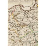 Henri Abraham Châtelain (1684 Paryż - 1743 Amsterdam), Mapa Rzeczypospolitej z podziałem na palatynaty (Nouvelle carte du Royaume de Pologne, divisee selon ses palatinats…), 1720