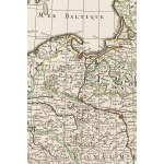 Guillaume Delisle (1675 Parigi - 1726 Parigi), Carta della Polonia (La Pologne dresee sur ce qu'ont donne Starovolsk...), 1734