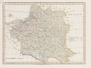 Charles Smith (1768 - 1854), Carte de la Pologne, 1820