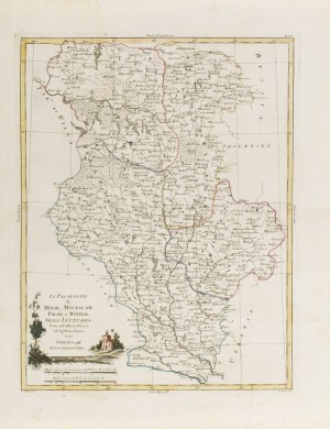 Antonio Zatta, Mapa Minské a Mstislavské Falce, 1781