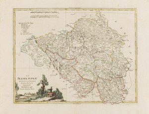 Antonio Zatta, Mapa Slezska, 1781