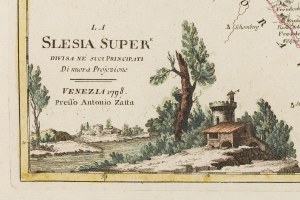 Antonio Zatta, Mapa Slezska, 1781
