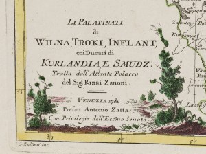 Antonio Zatta, Litevské velkovévodství, 1781