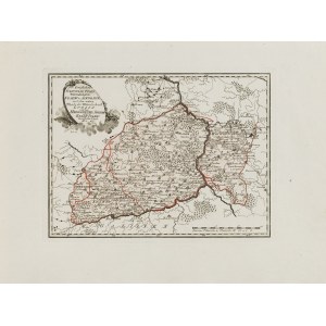 Franz Johann Joseph von Reilly (1766 - 1820), Mapa wojewodztwa krakowskiego, sandomierskiego i czesowo lubelskiego, 1789