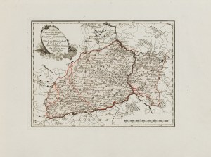 Franz Johann Joseph von Reilly (1766 - 1820), Map of the Cracow, Sandomierz and Partially Lublin Voivodships, 1789