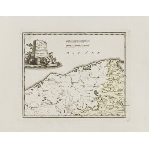 Franz Johann Joseph von Reilly (1766 - 1820), Carta della parte settentrionale della provincia della Prussia occidentale con Danzica Pomerania, 1789