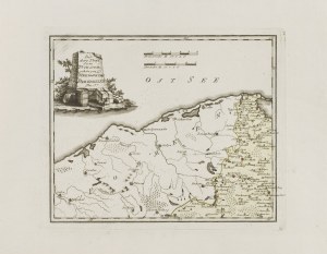 Franz Johann Joseph von Reilly (1766 - 1820), Map of the northern part of the province of West Prussia with Danzig Pomerania, 1789
