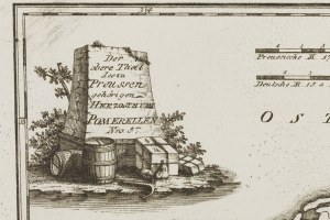 Franz Johann Joseph von Reilly (1766 - 1820), Map of the northern part of the province of West Prussia with Danzig Pomerania, 1789