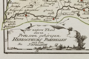 Franz Johann Joseph von Reilly (1766 - 1820), Carte de la Prusse occidentale (