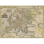 Abraham Ortelius (1527 Antwerp - 1598 Antwerp), Map of Europe ("Europae"), 1589