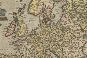 Abraham Ortelius (1527 Antwerp - 1598 Antwerp), Map of Europe (