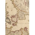 Gerard Valck (1652 - 1726), Mapa Danii i Szwecji (Le Royaume de Danemark Subdivise en ses Principales Provinces), 1700