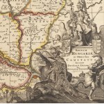 Nicolaes Visscher (1618 - 1709), Map of Hungary ("Regnum Hungariae in Omnes suos Comitatus"), 1700