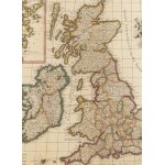 Carel Allard (1648 - 1706), Map of Great Britain ("Regnorum Magnae Britanniae sive Angliae Scotiae nec non Hiberniae"), 1705