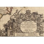 Pieter Husson (1678 - 1733), Map of Spain and Portugal ("Carte generale des Royaumes d