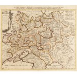 Alexis-Hubert Jaillot Nicolas Sanson, Carta della Francia , 1710