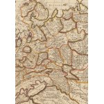 Alexis-Hubert Jaillot Nicolas Sanson, Carta della Francia , 1710