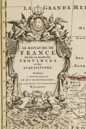 Alexis-Hubert Jaillot Nicolas Sanson, Map of Lorraine (