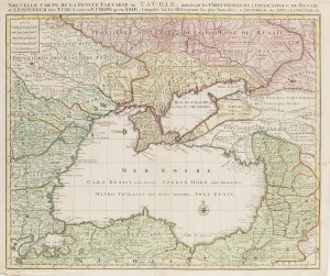Jan Barend Elwe, Map of Tartaria (