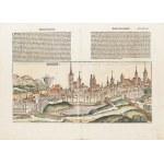 Hartmann Schedel (1440 Nuremberg - 1514 Nuremberg), View of Breslau ("Bressla"), 1493