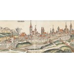 Hartmann Schedel (1440 Nuremberg - 1514 Nuremberg), View of Breslau ("Bressla"), 1493