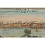 Gabriel Bodenehr (1664 Augsburg - 1758 Augsburg), Varsavia sotto Augusto II (Warschau. Die gewöhnliche Residenz der Könige in Polen), 1720