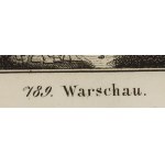 nieznany, Widok Warszawy od strony Pragi (Warschau), około 1835