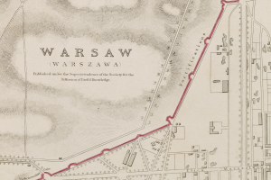unknown, Warsaw. City plan, 1852