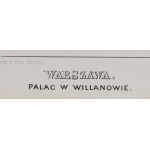Mann C.A., Warszawa. Pałac w Wilanowie, 1855