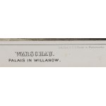 Mann C.A., Warszawa. Pałac w Wilanowie, 1855