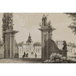 Mann C.A., Warszawa. Pałac w Wilanowie, 1855