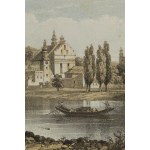 Michael Hanhart, Widok na Kopiec Kościuszki w Krakowie, 1863
