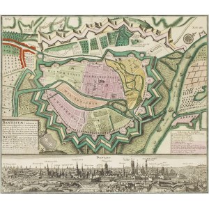 Matthäus Seutter (1678 Augsburg - 1757 Augsburg), Danzica (Dantiscum), 1740