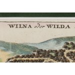 Gabriel Bodenehr (1664 Augsburg - 1758 Augsburg), Plan Wilna (Wilna oder Wilda die Haupt-Stadt in Litthauen)