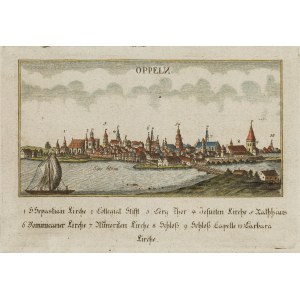 Johann Gottfried Seyfert, Widok Opola (Oppeln), 1795